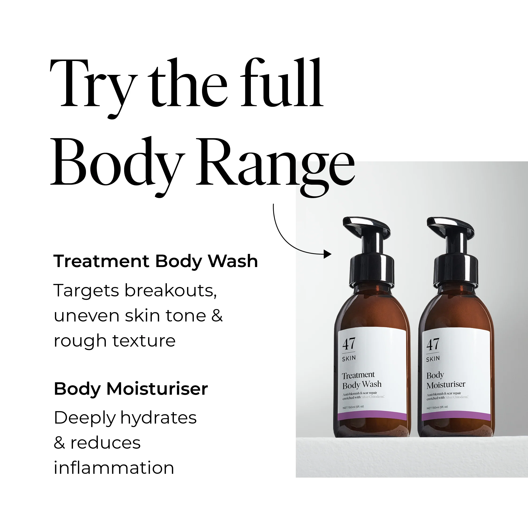 Anti-Blemish & Scar Repair Body Moisturiser - Image 10